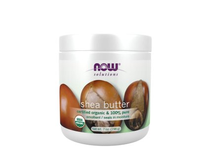 Now Foods Organické bambucké máslo 207 ml