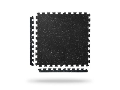 Podložka na cvičení Puzzle Mat Pro Black - GymBeam (Barva černá)