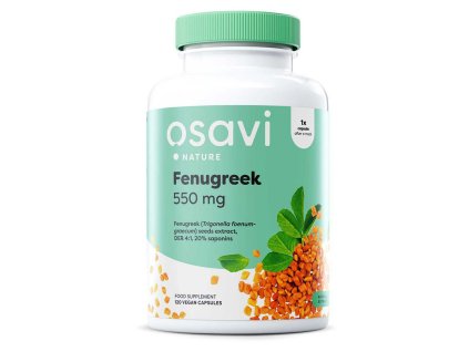 osavi fenugreek 550mg 120 vcaps 40818635276526