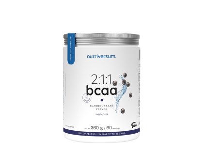 Nutriversum 2:1:1 BCAA 360 g (Příchuť Černý rybíz)