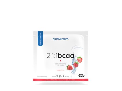 Nutriversum 2:1:1 BCAA 6 g (Příchuť Jahoda)