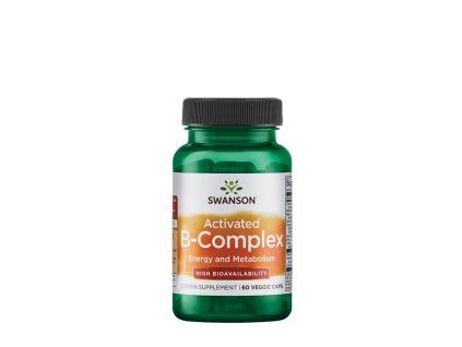 Swanson Activated B-Complex 60 kapslí