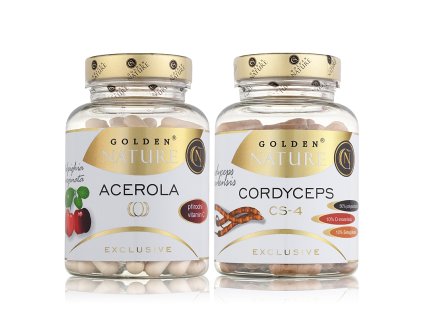 GN Exclusive Acerola 100 cps. + Cordyceps 100 cps
