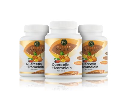 2+1 Golden Nature Quercetin (Kvercetin) komplex 300 cps.