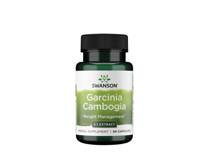 Swanson Garcinia Cambogia 80 mg 60 kapslí