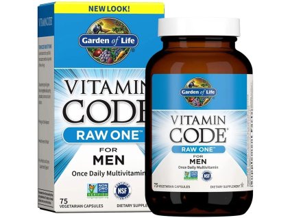 garden of life vitamin code raw one for men kompleks witamin dla mezczyzn 75 kapsulek000