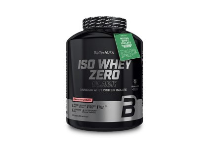 BioTech Iso Whey Zero Black 1816 g (Příchuť jahoda)
