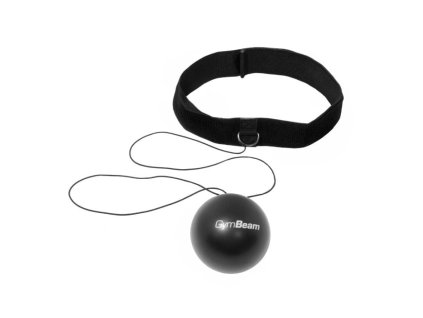 Boxing Reflex Ball - GymBeam (Barva černá)