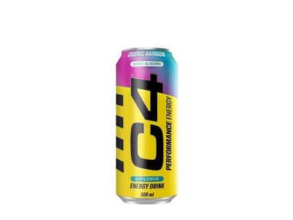 Cellucor C4 Explosive Energy Drink 500 ml (Příchuť Cosmic Rainbow)