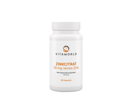 VW ZINK CITRATE 30 MG 60caps