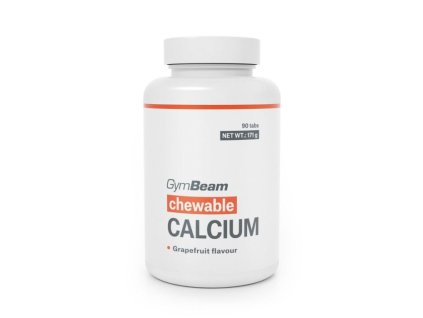 Chewable calcium tablets - GymBeam (Příchuť grapefruit, Tablety 90 tab.)