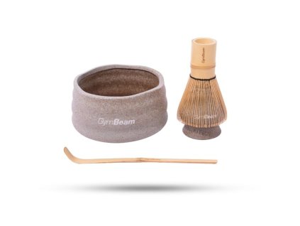 Matcha čajová souprava - GymBeam (Barva hnědá)