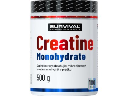 Survival Creatine Monohydrate - 500 g (Velikost 500 g)