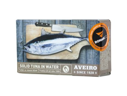 Aveiro Tuňák Aveiro - ve vlastní šťávě (Příchuť ve vlastní šťávě, Velikost 120 g)