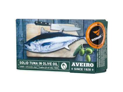Aveiro Tuňák Aveiro - v olivovém oleji (Příchuť v olivovém oleji, Velikost 120 g)