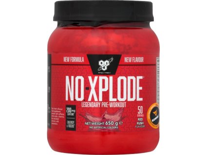 BSN NO-Xplode - 650 g, green burst - kiwi-jahoda (Příchuť green burst - kiwi-jahoda, Velikost 650 g)
