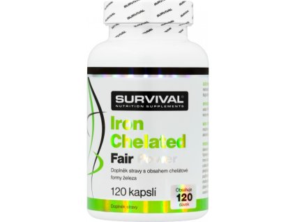 Survival Iron Chelated Fair Power (Velikost 120 cps)