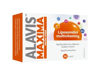 Alavis Maxima Liposomální multivitaminy (Velikost 30 cps)