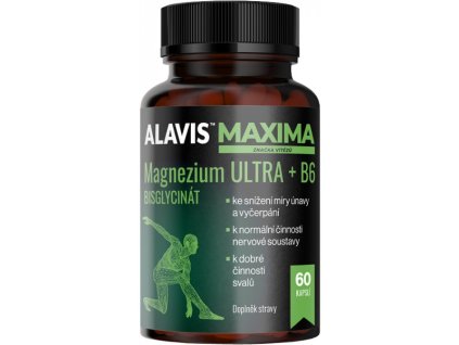 Alavis Maxima Magnezium Ultra + B6 (Velikost 60 cps)