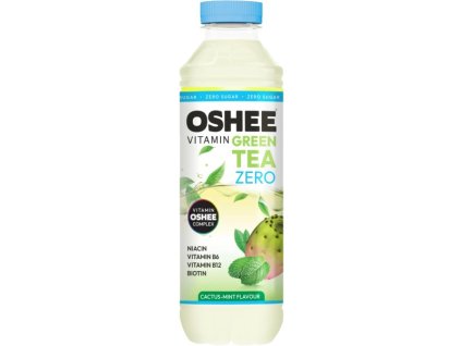 Oshee Oshee Vitamin Tea Zero (čaj) - 555 ml, broskev - černý čaj (Příchuť broskev - černý čaj, Velikost 555 ml)