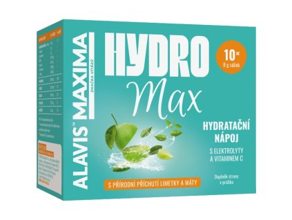 Alavis Maxima HydroMax (Příchuť limeta-máta, Velikost 10x 8 g)