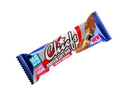 Chiefs Chiefs Protein Soft Bar - 55 g, čoko-karamel (Příchuť čoko-karamel, Velikost 55 g)