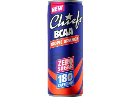 Chiefs Chiefs BCAA Drink - 330 ml, bílá broskev (Příchuť bílá broskev, Velikost 330 ml)