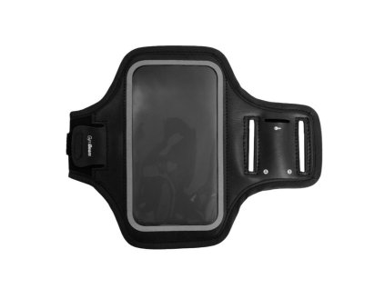 Sportovní pouzdro na mobil Pulse - GymBeam (Barva černá)