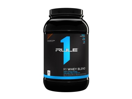 Rule1 Whey Blend Protein 908 g (Příchuť Čokoládový fondán)