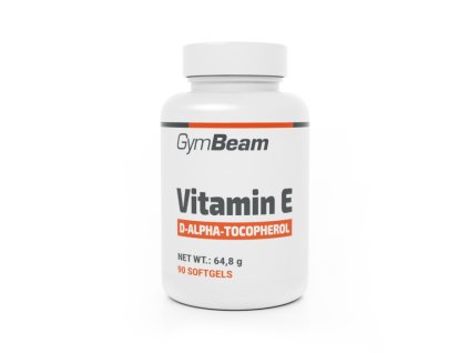 Vitamín E (D-alfa-tokoferol) - GymBeam (Kapsle 90 kaps.)