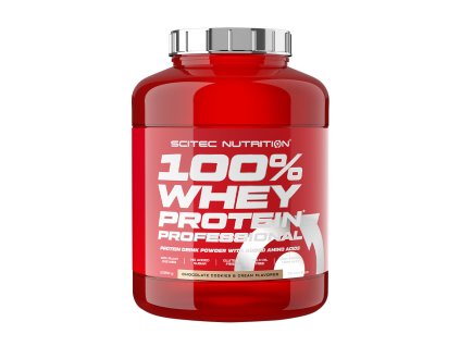 Scitec 100% Whey Protein Professional 2350 g (Příchuť Čokoládové sušenky)