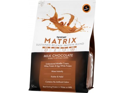 Syntrax Matrix - 2270 g, mléčná čokoláda (Příchuť mléčná čokoláda, Velikost 2270 g)