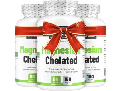 Survival Magnesium Chelated - akce 2+1 zdarma (Velikost 1 pack)