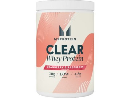 MyProtein Clear Whey Protein - 498 g (Příchuť 498 g, brusinka-malina)
