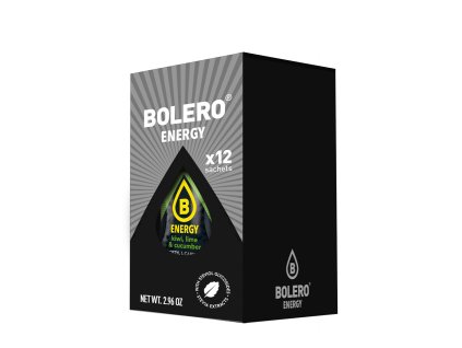 Bolero Energy Mix 12 x 7 g (Příchuť Kiwi – Limetka – Okurka)