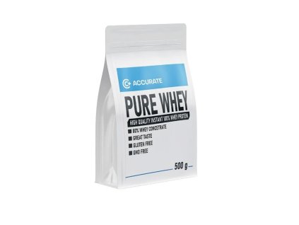 Accurate+ Pure Whey 500 g (Příchuť čokoláda-kokos)