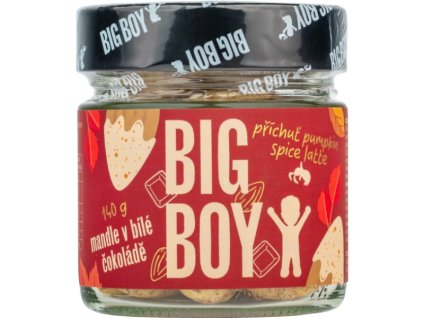 Big Boy Mandle v bílé čokoládě Pumpkin Spice Latte (Velikost 140 g)