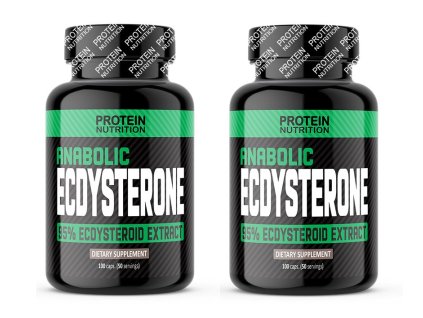 1+1 Zadarmo: Anabolic Ecdysterone - Protein Nutrition (Balení 100 kaps. + 100 kaps.)