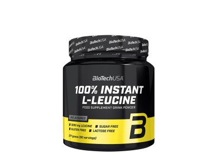 Biotech USA 100% Instant L-Leucine 277 g (Příchuť Bez příchutě)