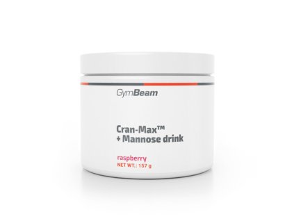 Cran-Max™ + Mannose drink - GymBeam (Příchuť malina, Balení (g) 157 g)