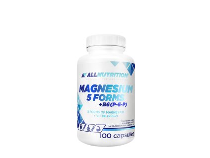ALLNUTRITION MAGNESIUM 5 FORMS B6 P 5 P 100caps