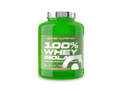 Scitec Nutrition 100% Whey Isolate 2000 g (Příchuť vanilka)