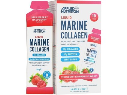 eng pm Applied Nutrition Liquid Marine Collagen Strawberry Raspberry Supplement for Skin Hair Nails and Joints 10 x 30g 34162 1