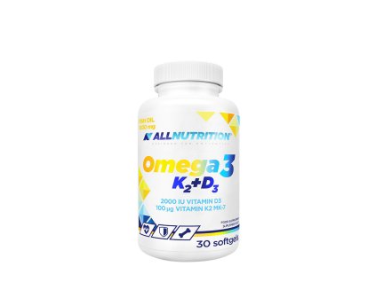 ALLNUTRITION OMEGA 3 K2 D3 30sgel