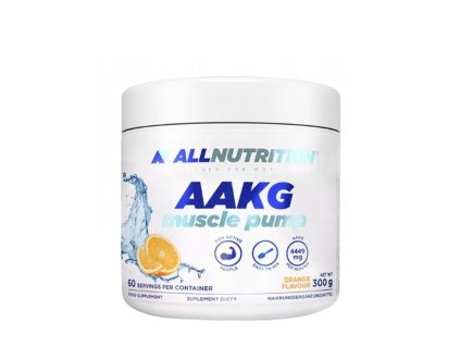 ALLNUTRITION AAKG Muscle Pump 300 g (Příchuť Pomeranč)