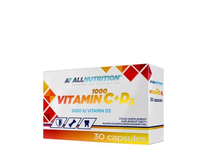 ALLNUTRITION VITAMIN C 1000 D3 30caps