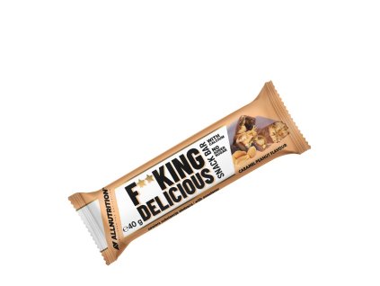 ALLNUTRITION Fitking Snack Bar 40 g (Příchuť Karamel arašíd)