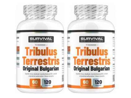 Survival Tribulus Terrestris Original Bulgarian - akce 1+1 zdarma (Velikost 1 pack)