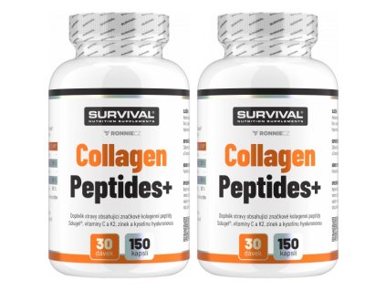 Survival Collagen Peptides+ - akce 1+1 zdarma (Velikost 1 pack)