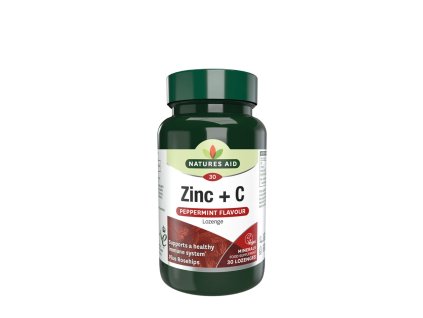 Zinc C Peppermint 30Lozenges
